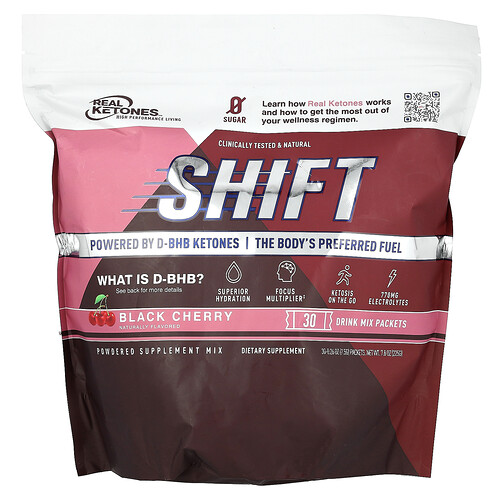 Real Ketones Shift Black Cherry : ce supplément cétone vaut-il vraiment le détour ?