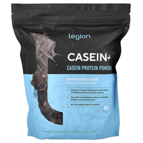 Legion Athletics Casein Dutch Chocolate : une protéine lente qui vaut le coup d&rsquo;œil