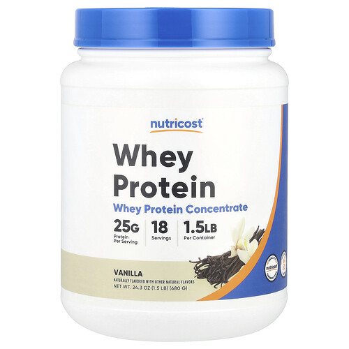 Nutricost Whey Protein Concentrate Vanilla : une whey simple et abordable qui fait le travail ?