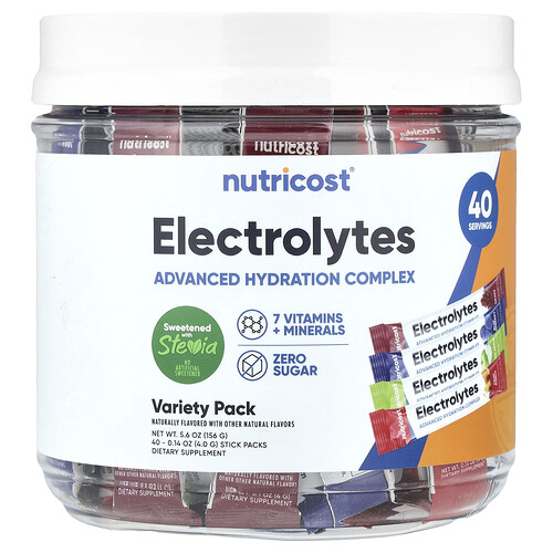 Nutricost Electrolytes Advanced Hydration Complex : ce que vaut ce complexe d&rsquo;hydratation en format pratique