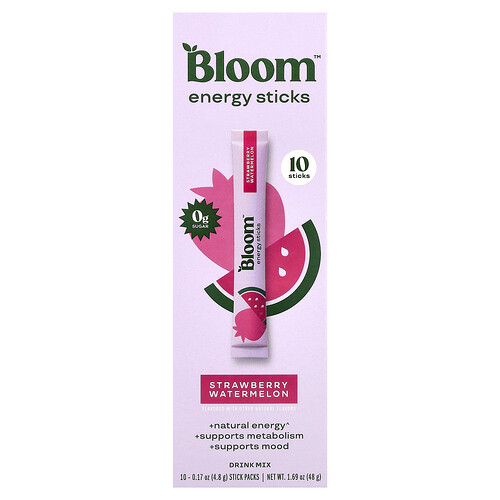 Bloom Energy Sticks Strawberry Watermelon : le booster d&rsquo;énergie portable qu&rsquo;on a testé